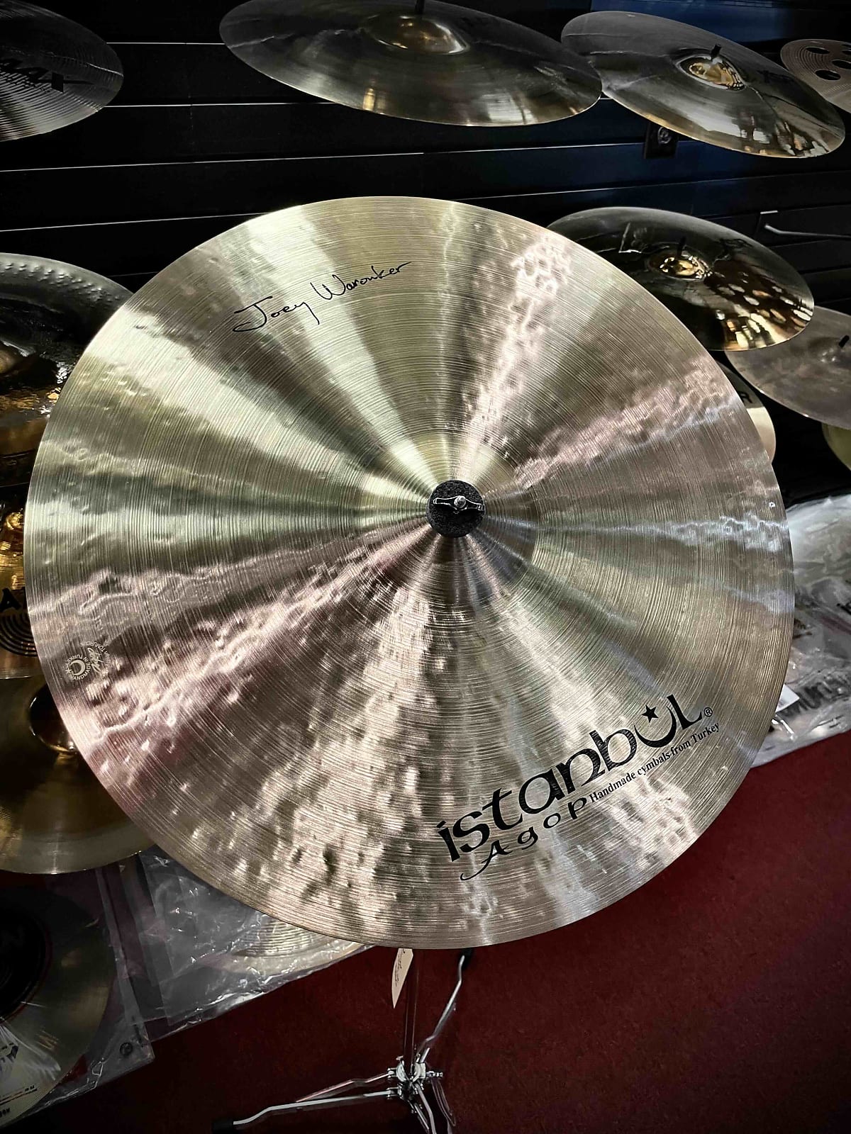 Cymbale Ride Signature 24" JWR24 d'Istanbul Agop *EN STOCK*